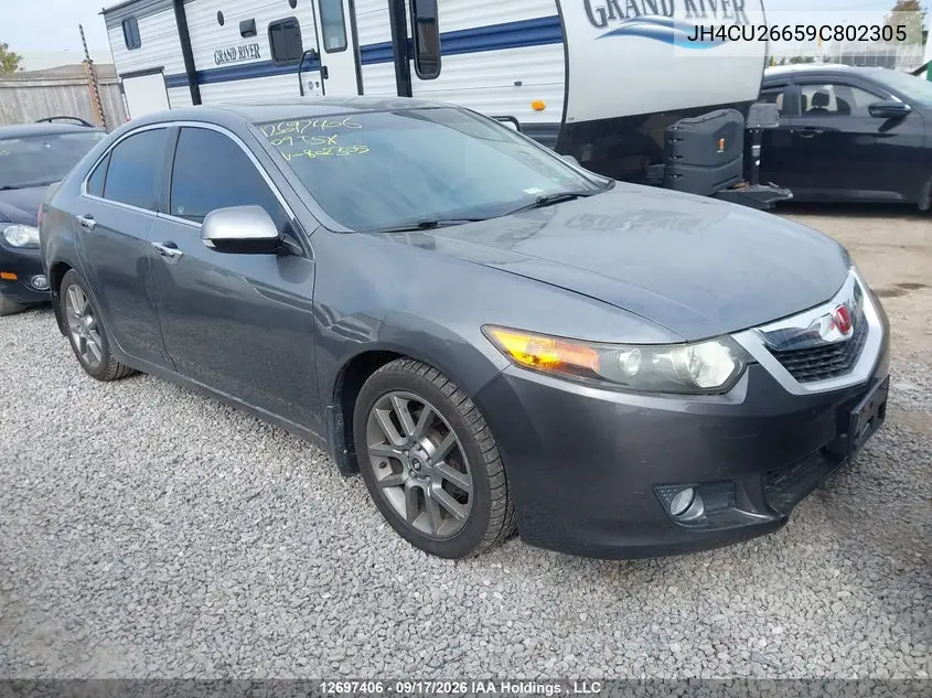 ACURA TSX 2009, VIN JH4CU26659C802305