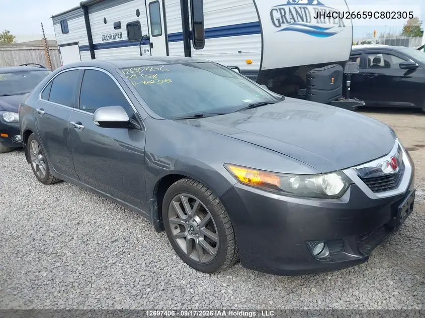 2009 ACURA TSX VIN JH4CU26659C802305 — фото 12
