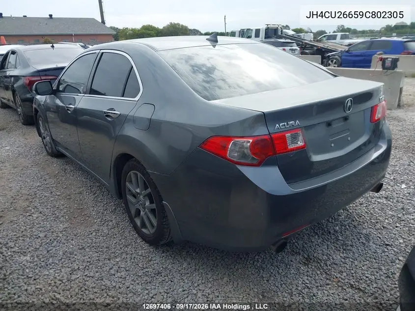 2009 ACURA TSX VIN JH4CU26659C802305 — фото 3
