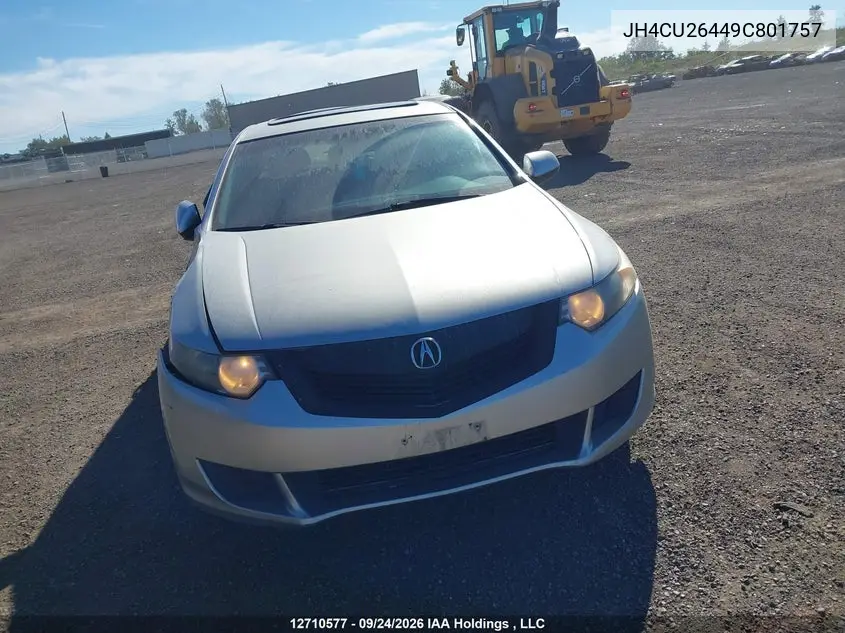 2009 ACURA TSX VIN JH4CU26449C801757 — фото 12
