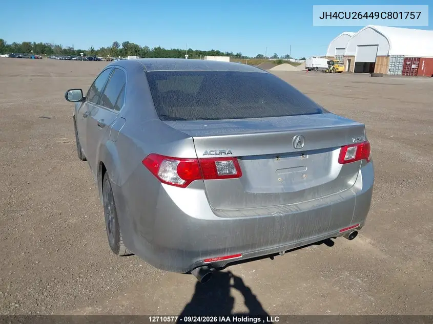 2009 ACURA TSX VIN JH4CU26449C801757 — фото 3
