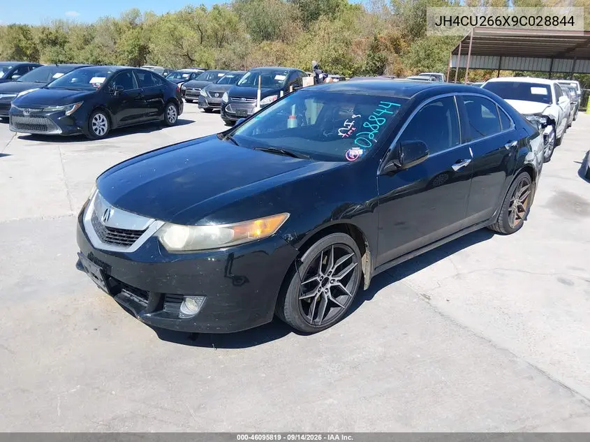 2009 ACURA TSX VIN JH4CU266X9C028844 — фото 2