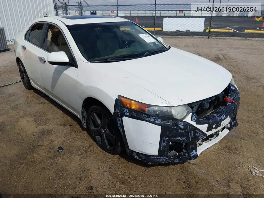 ACURA TSX 2009, VIN JH4CU26619C026254