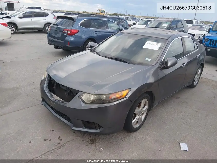 2009 ACURA TSX VIN JH4CU26679C030518 — фото 2