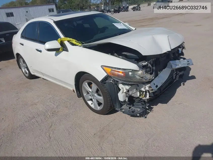 ACURA TSX 2009, VIN JH4CU26689C032746