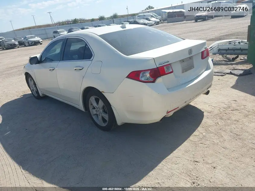 2009 ACURA TSX VIN JH4CU26689C032746 — фото 3