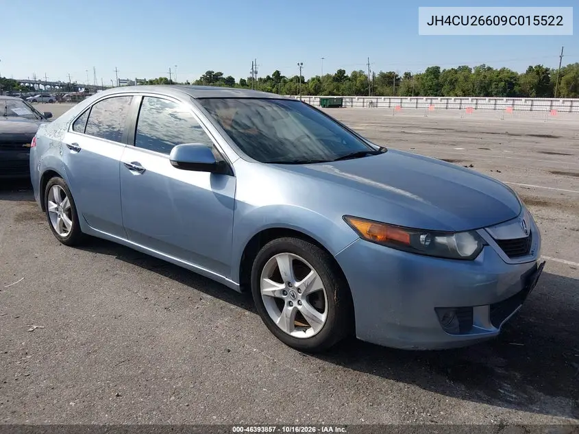 ACURA TSX 2009, VIN JH4CU26609C015522