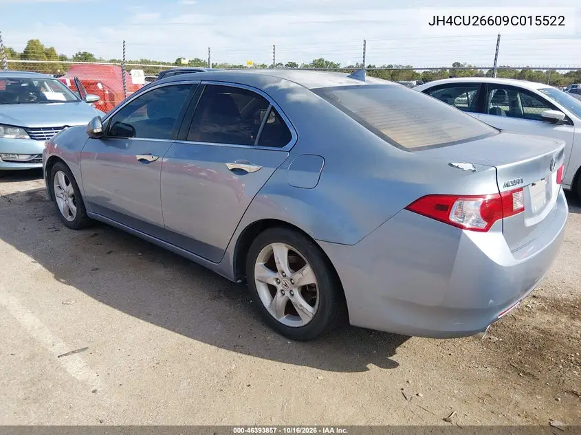 2009 ACURA TSX VIN JH4CU26609C015522 — фото 3