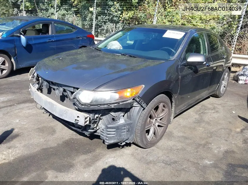 2010 ACURA TSX VIN JH4CU2F68AC014039 — фото 2