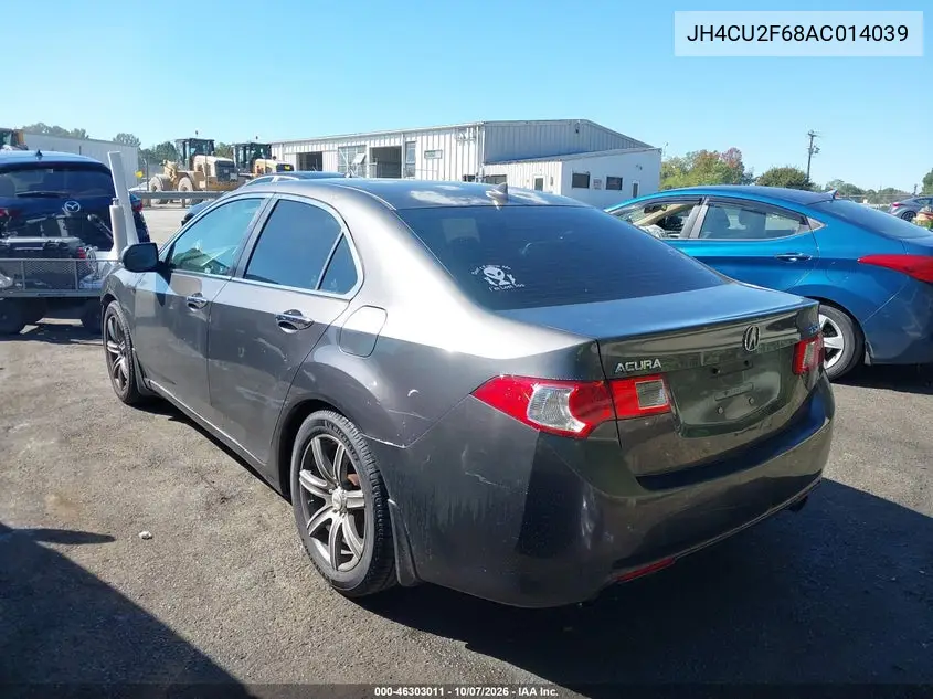 2010 ACURA TSX VIN JH4CU2F68AC014039 — фото 3