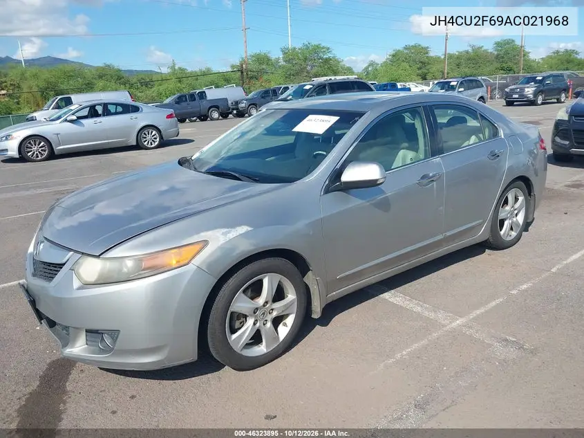 2010 ACURA TSX VIN JH4CU2F69AC021968 — фото 2