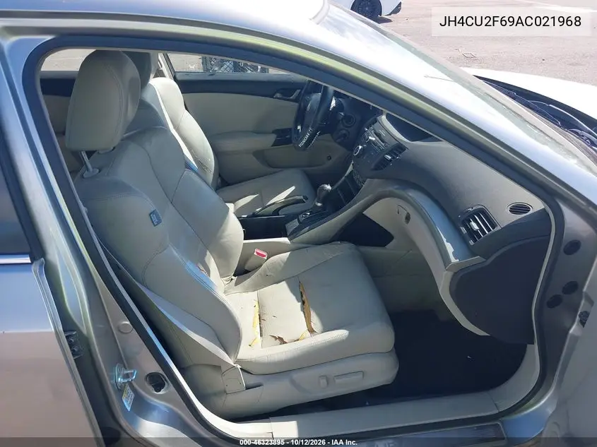 2010 ACURA TSX VIN JH4CU2F69AC021968 — фото 5