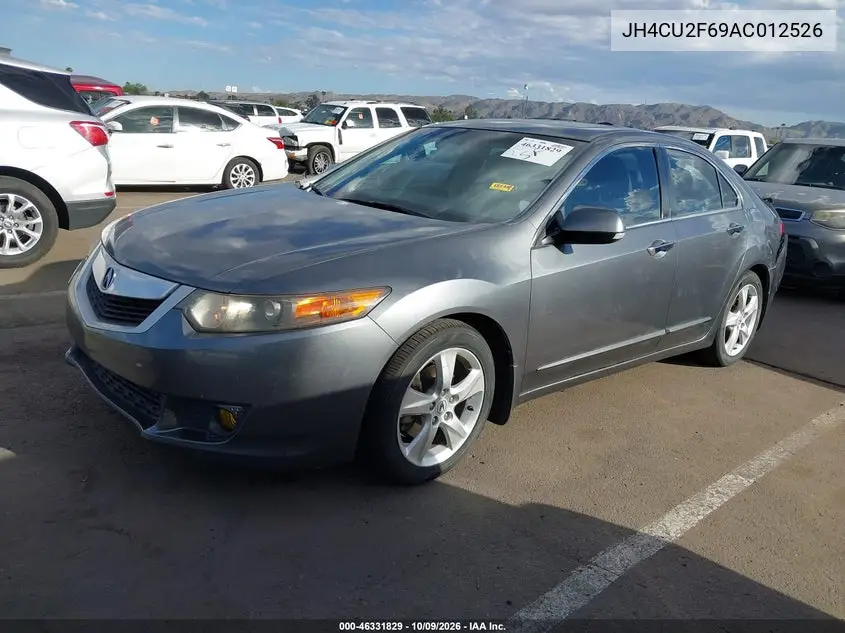 2010 ACURA TSX VIN JH4CU2F69AC012526 — фото 2