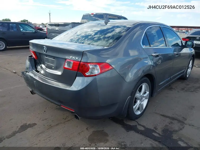 2010 ACURA TSX VIN JH4CU2F69AC012526 — фото 4