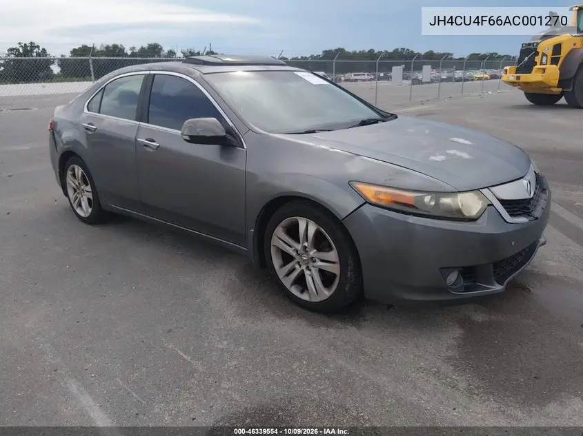 ACURA TSX 2010, VIN JH4CU4F66AC001270