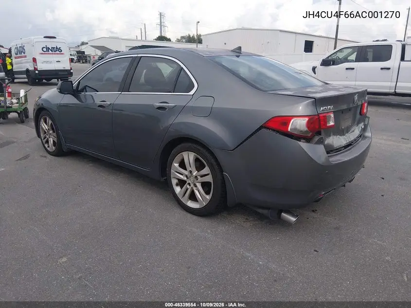2010 ACURA TSX VIN JH4CU4F66AC001270 — фото 3