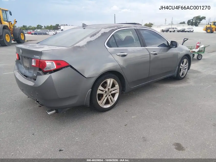 2010 ACURA TSX VIN JH4CU4F66AC001270 — фото 4