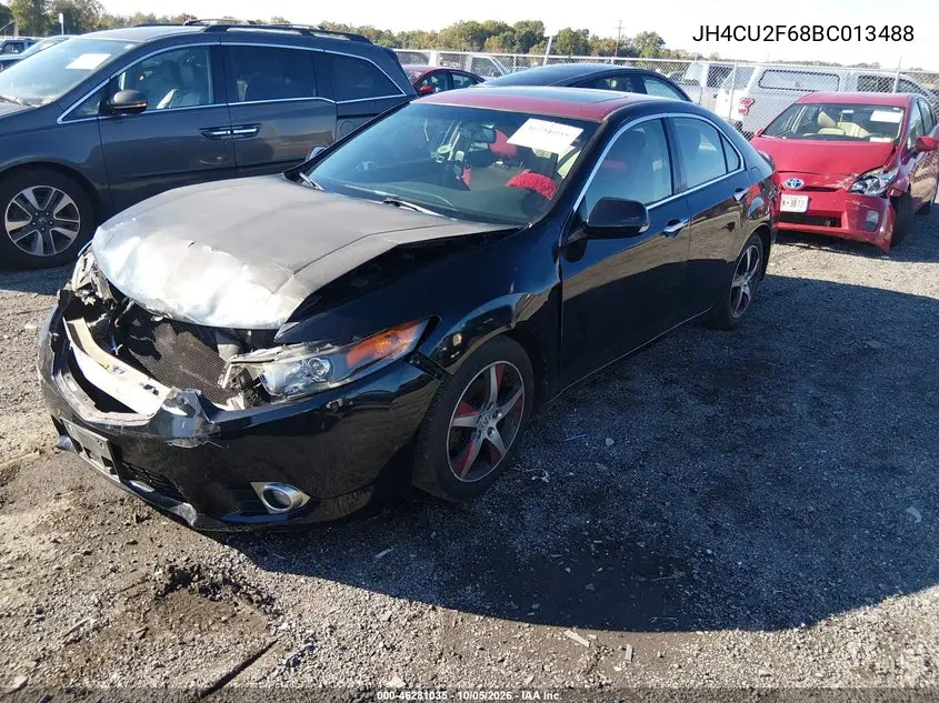 2011 ACURA TSX VIN JH4CU2F68BC013488 — фото 2