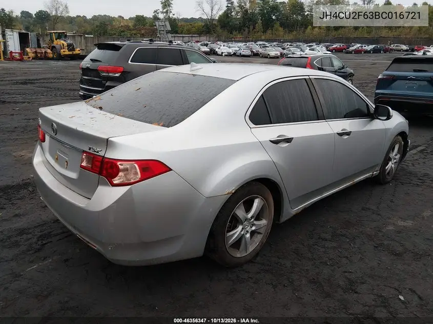 2011 ACURA TSX VIN JH4CU2F63BC016721 — фото 4