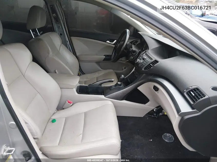 2011 ACURA TSX VIN JH4CU2F63BC016721 — фото 5