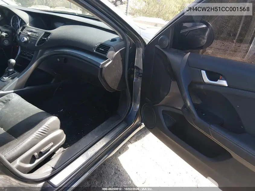 2012 ACURA TSX VIN JH4CW2H51CC001568 — фото 5