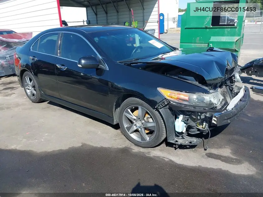 ACURA TSX 2012, VIN JH4CU2F86CC015453