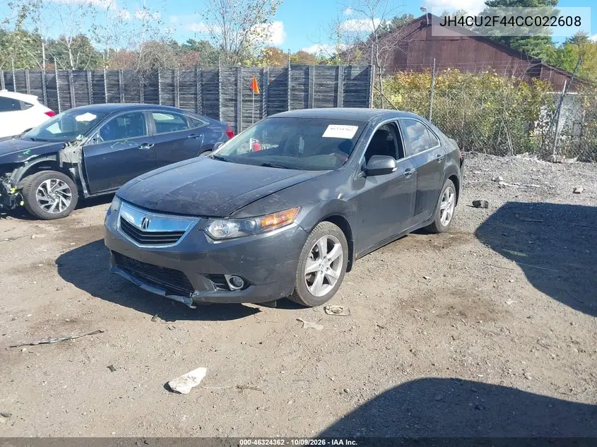 2012 ACURA TSX VIN JH4CU2F44CC022608 — фото 3