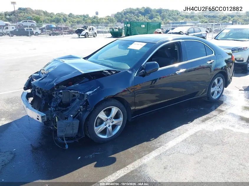 2012 ACURA TSX VIN JH4CU2F65CC012882 — фото 2