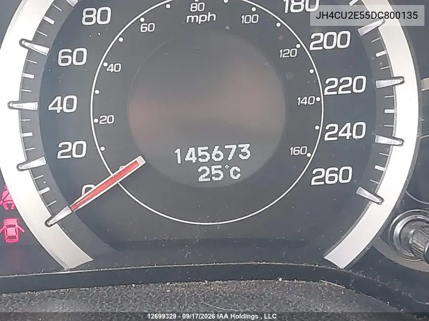 2013 ACURA TSX VIN JH4CU2E55DC800135 — фото 14
