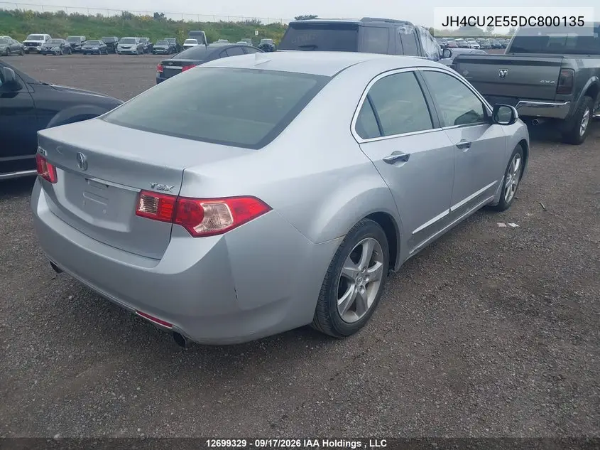 2013 ACURA TSX VIN JH4CU2E55DC800135 — фото 4