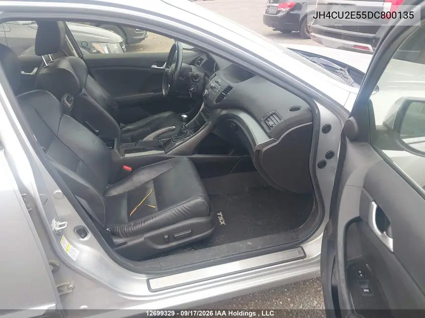2013 ACURA TSX VIN JH4CU2E55DC800135 — фото 5