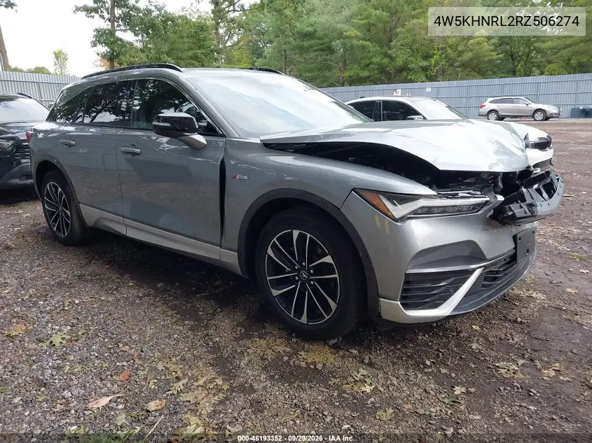 ACURA ZDX 2024, VIN 4W5KHNRL2RZ506274