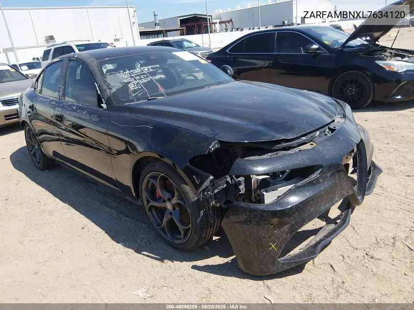 ALFA ROMEO GIULIA 2020, VIN ZARFAMBNXL7634120