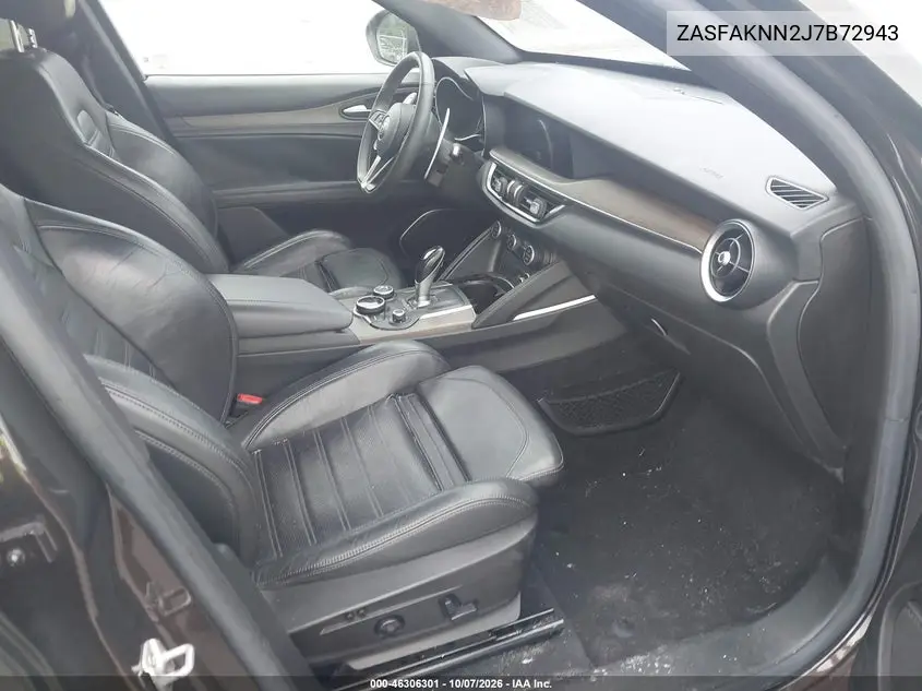 2018 ALFA ROMEO STELVIO VIN ZASFAKNN2J7B72943 — фото 5