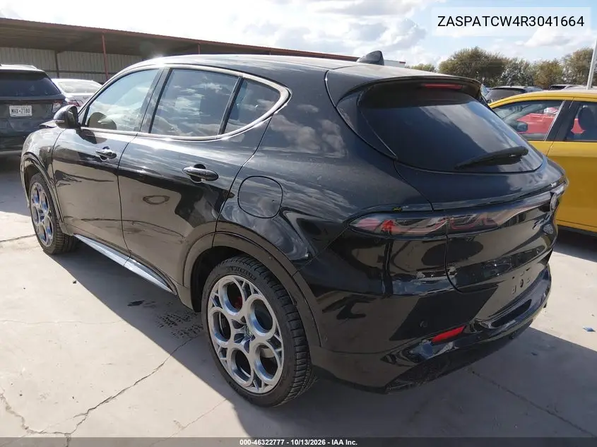 2024 ALFA ROMEO TONALE VIN ZASPATCW4R3041664 — фото 3