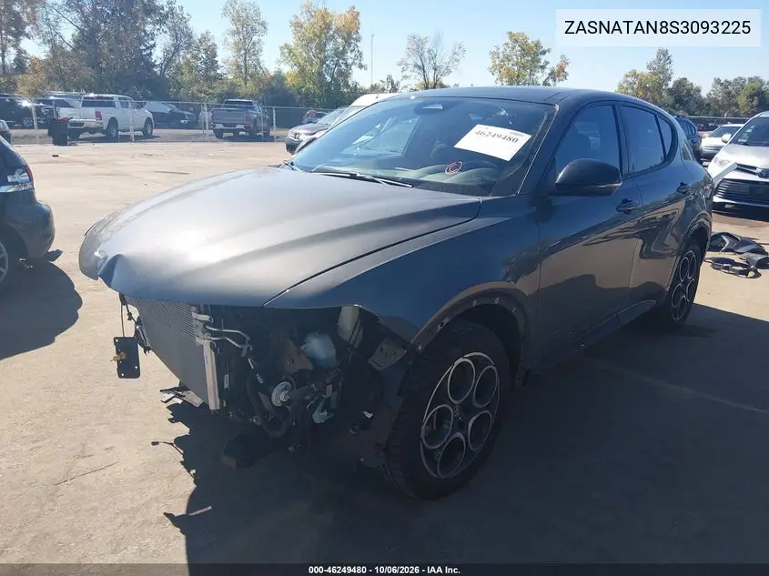 2025 ALFA ROMEO TONALE VIN ZASNATAN8S3093225 — фото 2