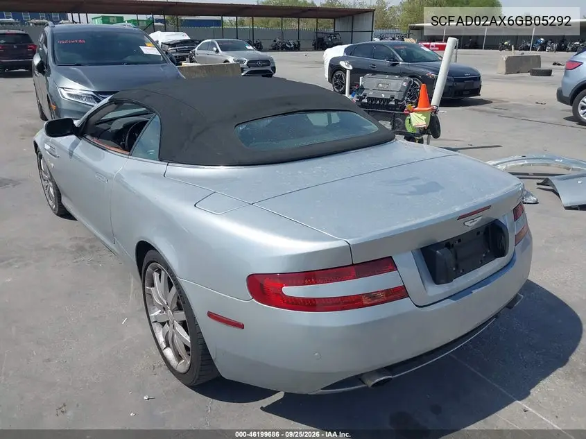 2006 ASTON MARTIN DB9 VIN SCFAD02AX6GB05292 — фото 3