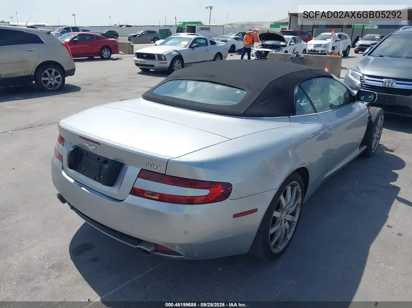 2006 ASTON MARTIN DB9 VIN SCFAD02AX6GB05292 — фото 4