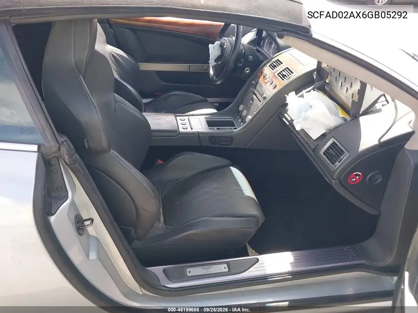 2006 ASTON MARTIN DB9 VIN SCFAD02AX6GB05292 — фото 5
