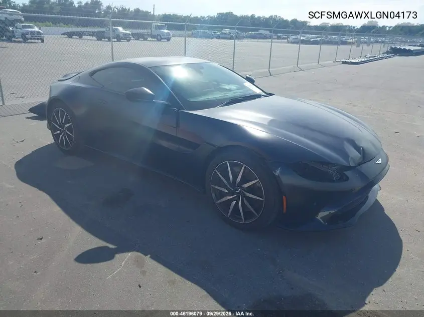 ASTON MARTIN VANTAGE 2020, VIN SCFSMGAWXLGN04173