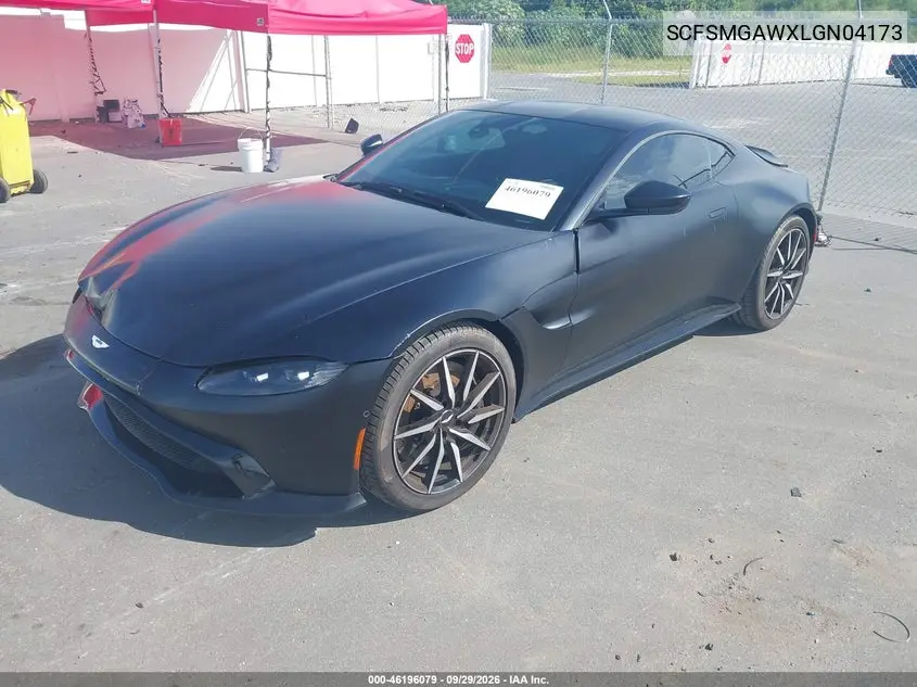 2020 ASTON MARTIN VANTAGE VIN SCFSMGAWXLGN04173 — фото 2