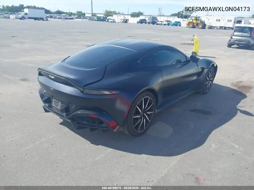 2020 ASTON MARTIN VANTAGE VIN SCFSMGAWXLGN04173 — фото 4