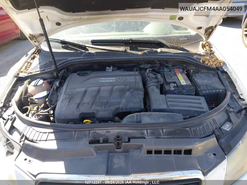 2010 AUDI A3 VIN WAUAJCFM4AA054049 — фото 10