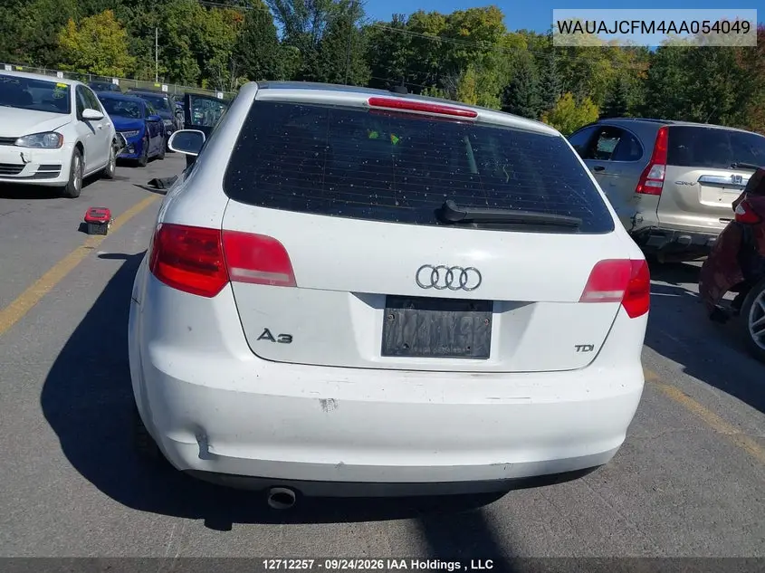 2010 AUDI A3 VIN WAUAJCFM4AA054049 — фото 16