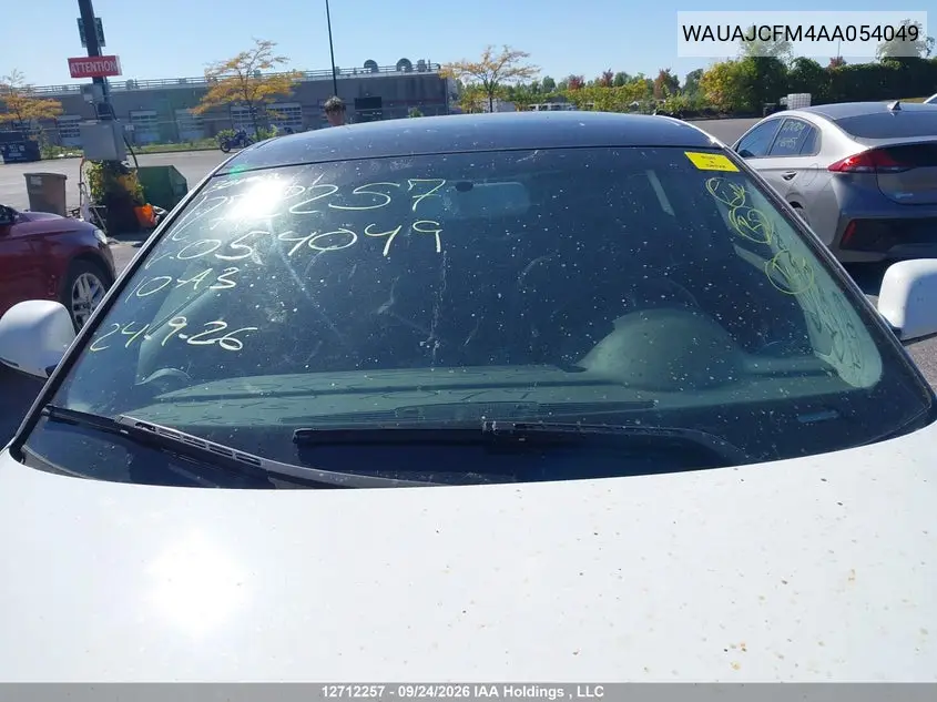 2010 AUDI A3 VIN WAUAJCFM4AA054049 — фото 17