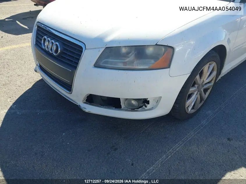 2010 AUDI A3 VIN WAUAJCFM4AA054049 — фото 20