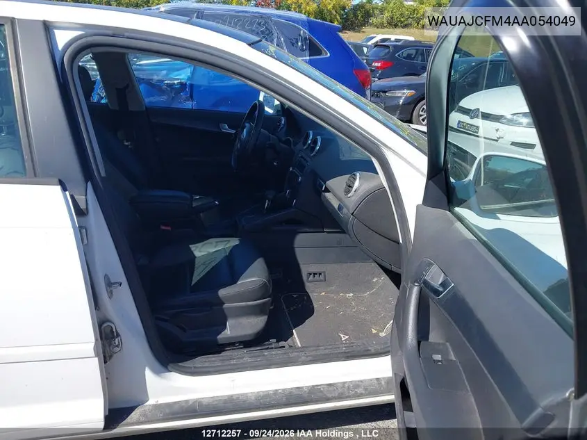 2010 AUDI A3 VIN WAUAJCFM4AA054049 — фото 5