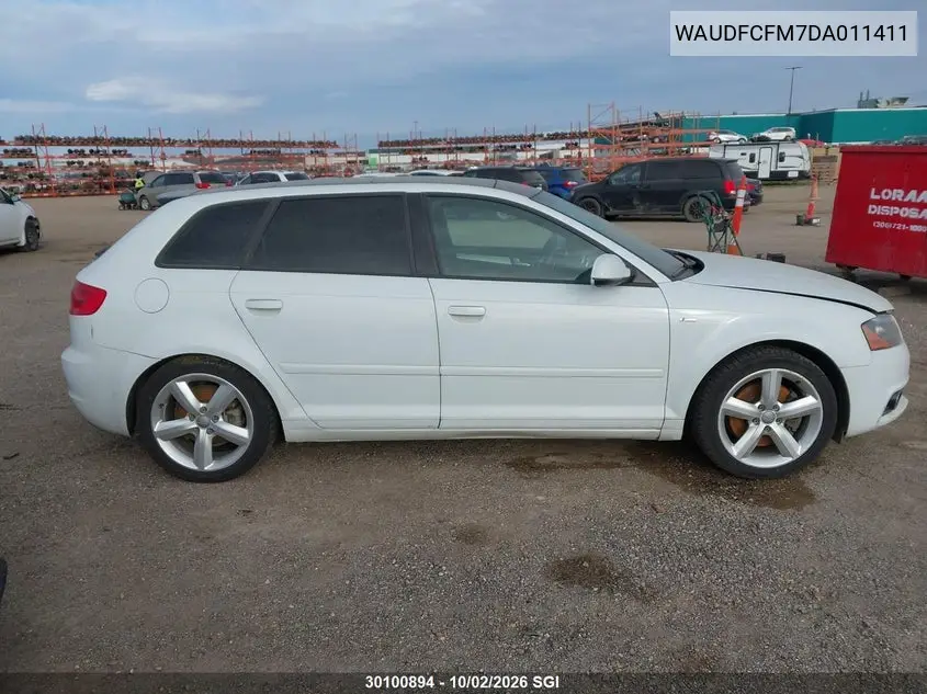 2013 AUDI A3 VIN WAUDFCFM7DA011411 — фото 13