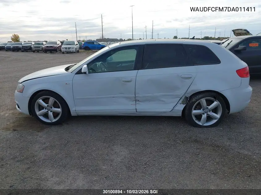 2013 AUDI A3 VIN WAUDFCFM7DA011411 — фото 14