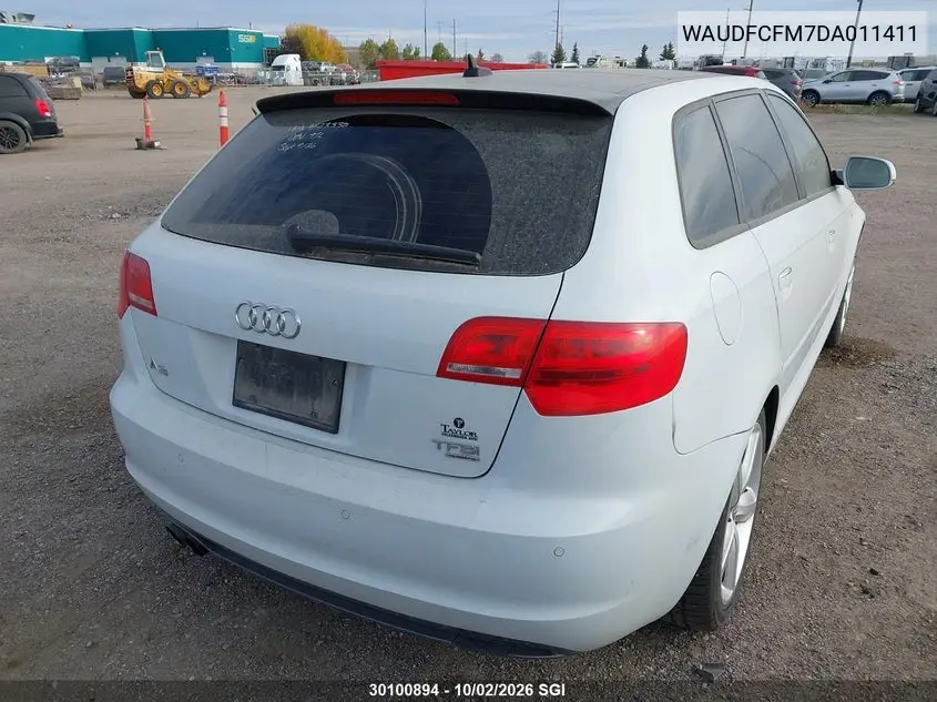 2013 AUDI A3 VIN WAUDFCFM7DA011411 — фото 4